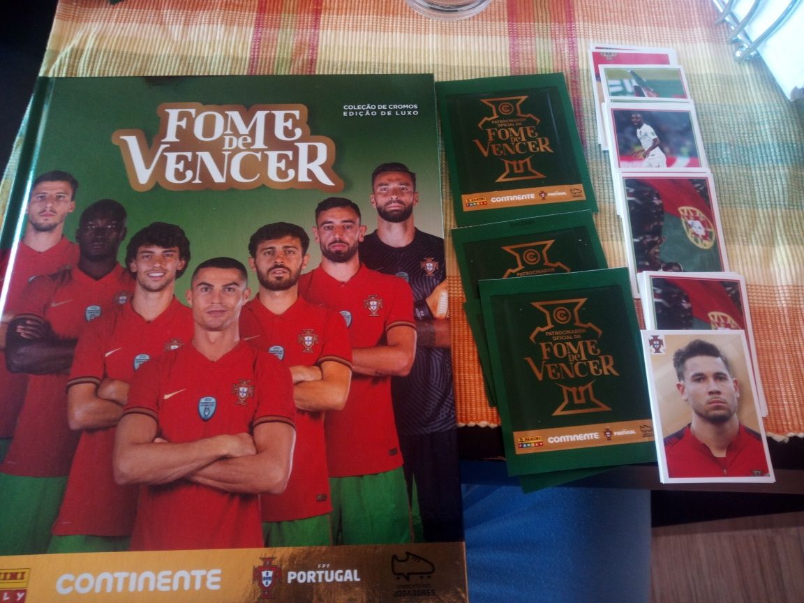 Vendo autocolantes selos cromos fome vencer selecao Portugal