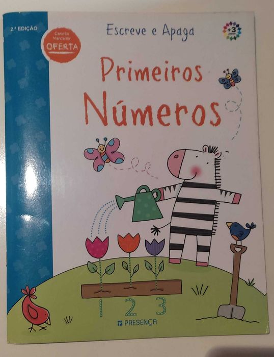 Livros didáticos reutilizáveis do tipo "escreve e apaga"