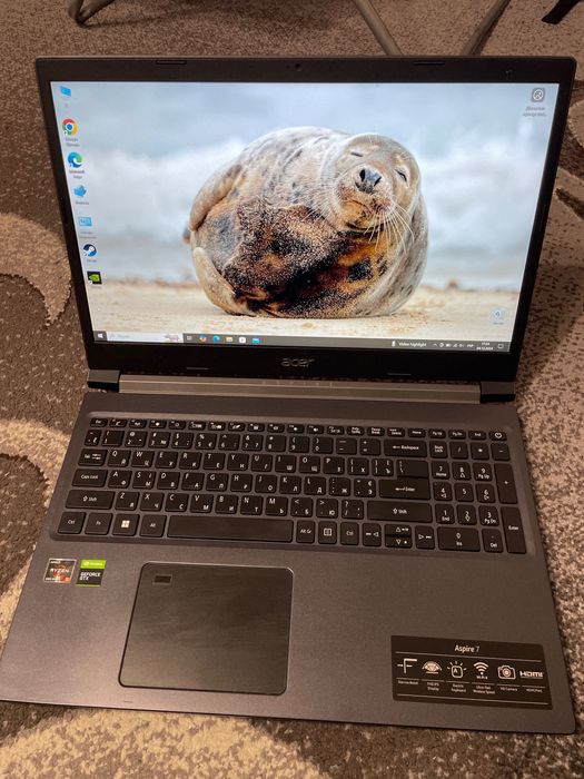 ACER Aspire 7 a715-42g  GTX1650 4gb, 16gb RAM, 1 Tb SSD Rayzen 5 5500