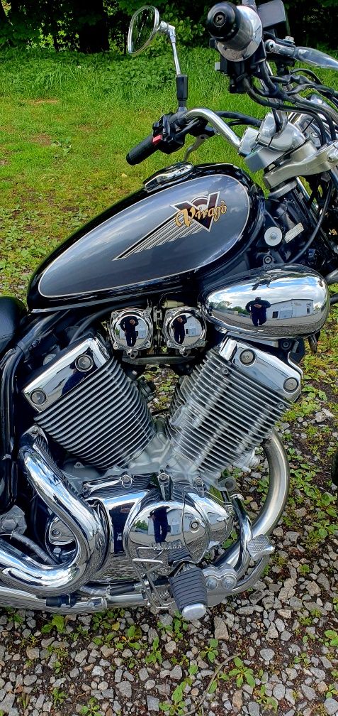 virago xv 535 DX chrom, podobne do  vt 600 en 500 shadow 600