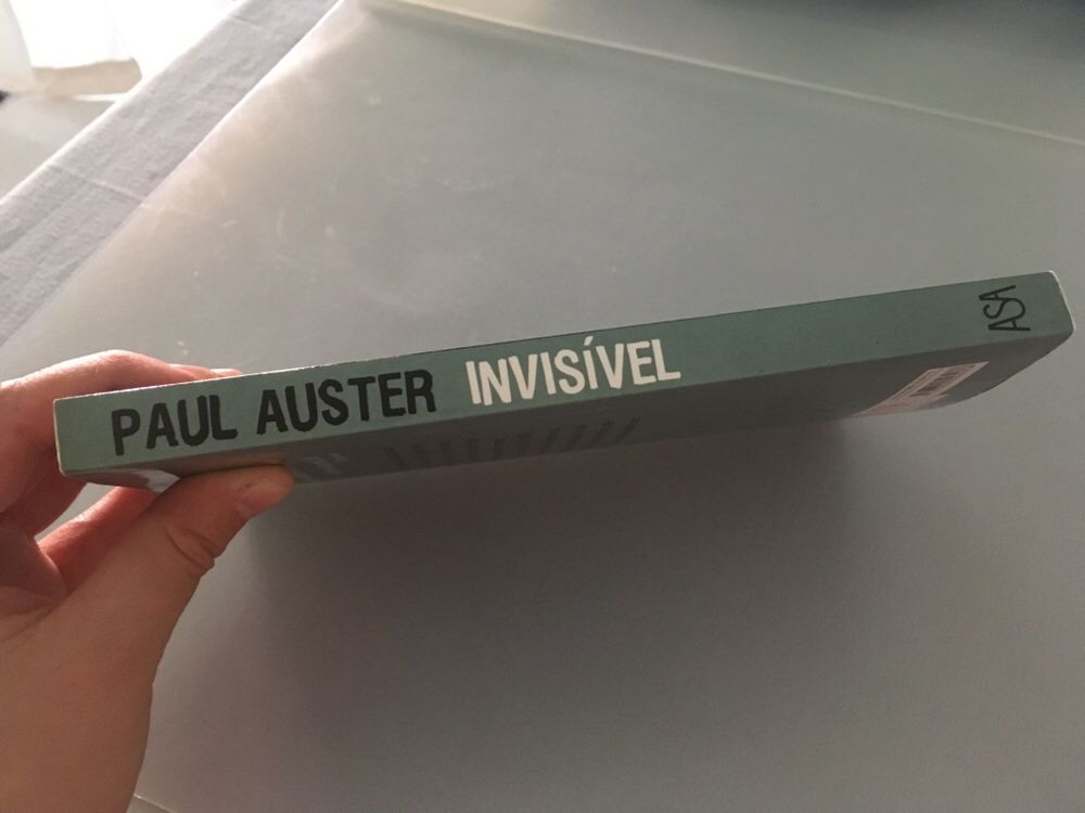 Livro "Invisível" de Paul Auster