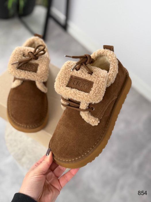 Жіночі шкіряні зимові черевики Лофери в кольорах