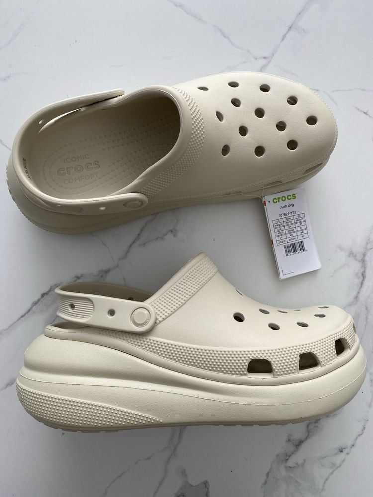 Оригінальні сrocs Crush Clog, колір Bone