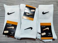 12 пар 255 грн-з ОЛХ комісією!Шкарпетки найк білі высокие NIKE Носки