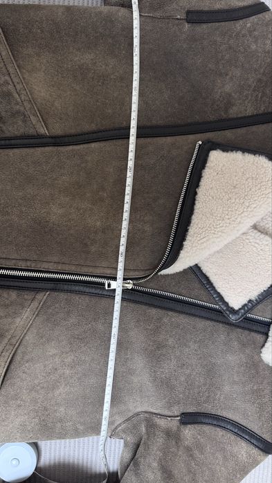 Натуральна жіноча дублянка з овчини від Klaros