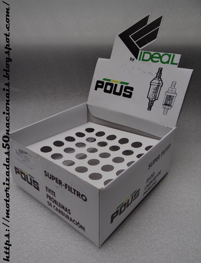 Caixa de Exposição de Filtros de Gasolina da Ideal