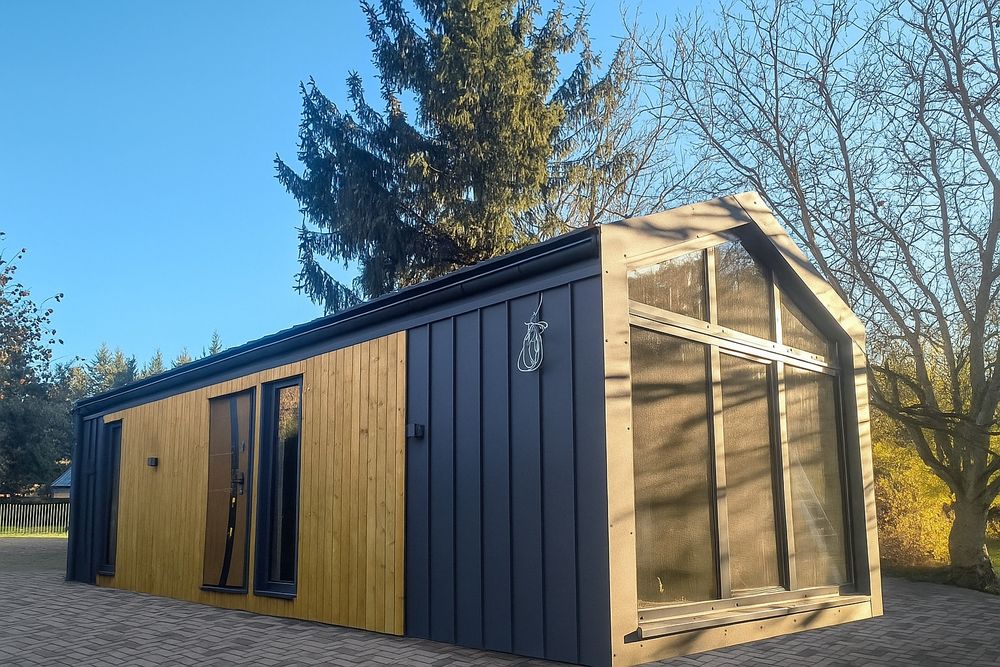 Domek mobilny drewniany 39.5m²