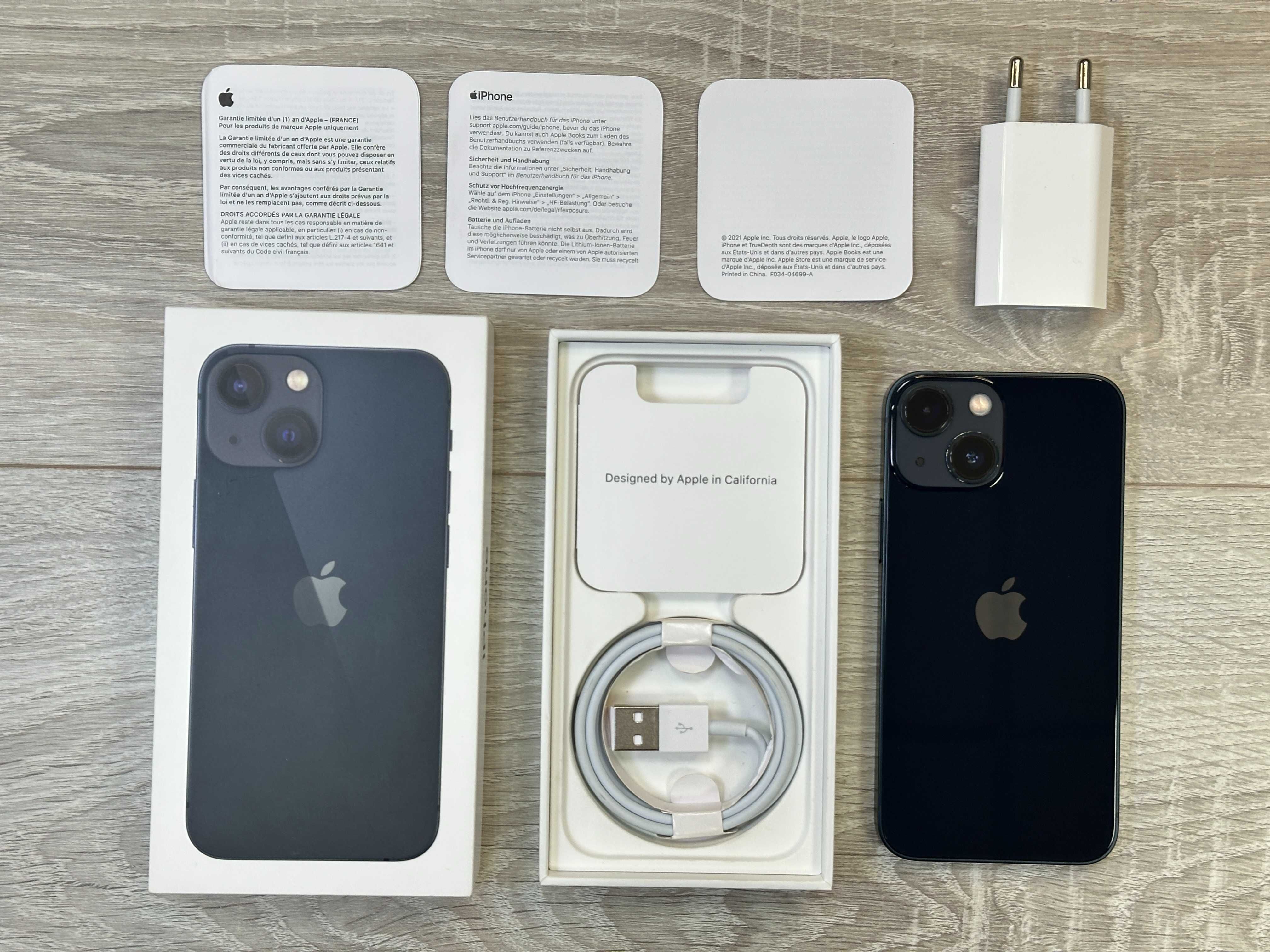 Apple iPhone 13 mini - 128GB - Midnight Neverlock ІДЕАЛ КОРОБКА