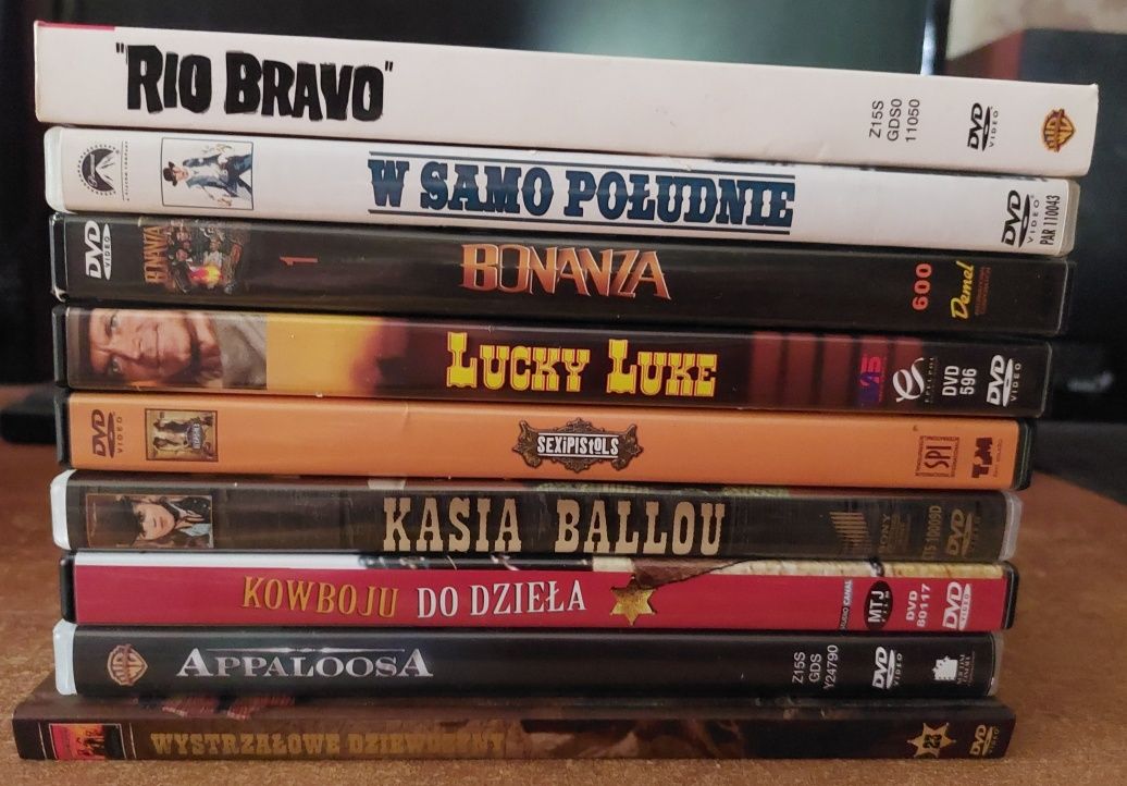 Komplet westernów DVD