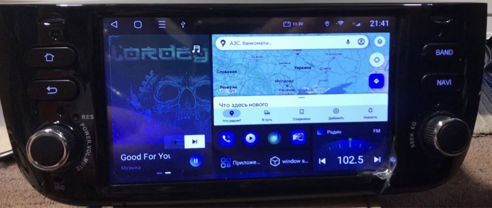 Магнітола FIAT PUNTO EVO LINEA 8 ядер 4G DSP Carplay WiFi GPS Android