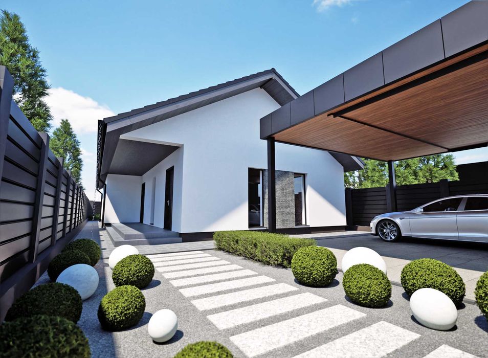 Ескіз намірів забудови / Проект будинку / Будівельний паспорт