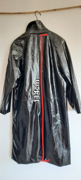 Płaszcz czarny PULL&BEAR r.M