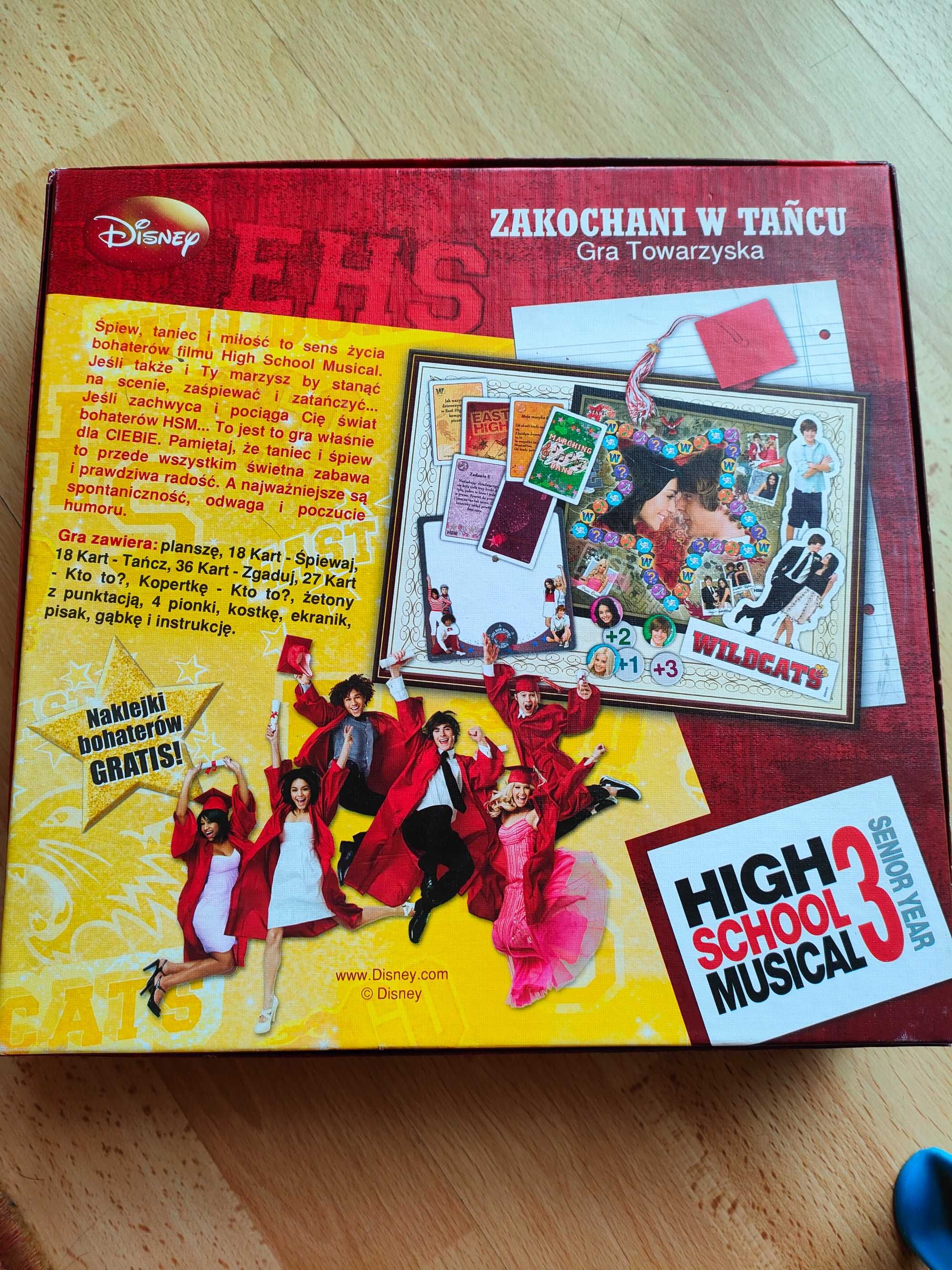 Gra planszowa High School Music - Zakochani w Tańcu 3