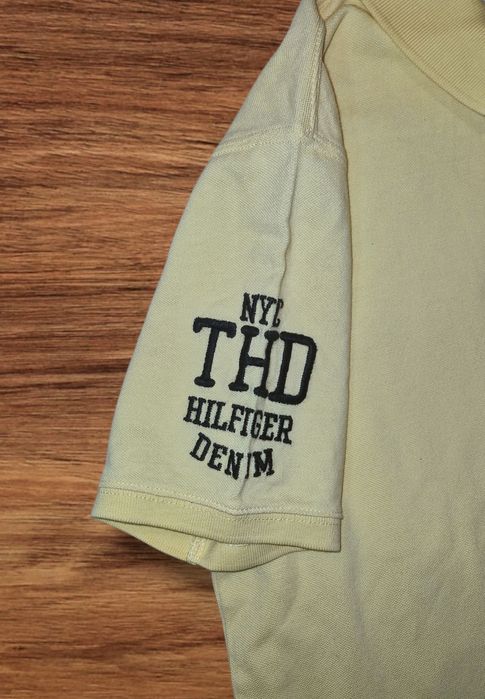 Tommy Hilfiger Polo Męskie stylowe i jakość roz M