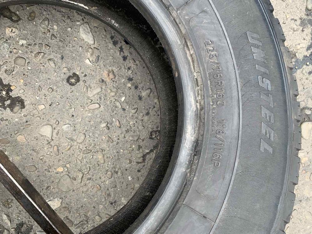 Шини 225/75 R16C Goodyear літо 2021 рік 7 мм