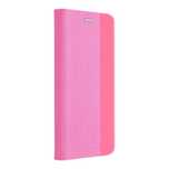 Kabura SENSITIVE Book do SAMSUNG A23 5G różowy + szkło