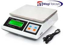 WAGA SKLEPOWA 30KG / 1g LICZENIE SZTUK Elektroniczna Gastronomiczna