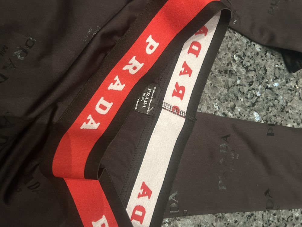 Legginsy nowe z mega napisem r.M