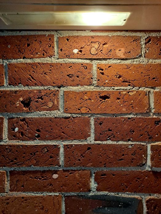 Płytki ceglane – stara cegła cięta środki  Lico