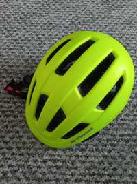 Kask rowerowy BTWIN neonowy rozmiar 53-58cm DECATHLON