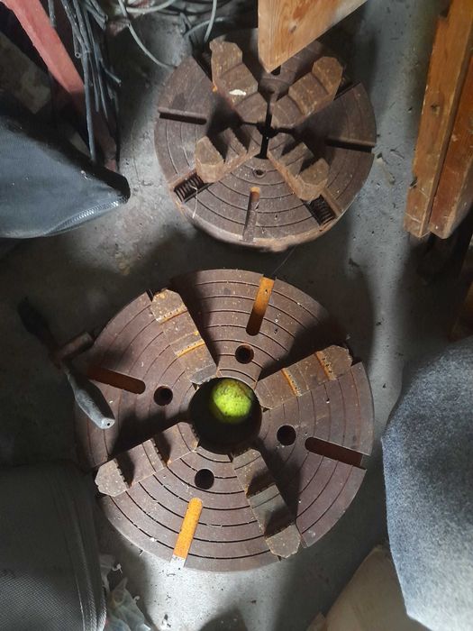 Duży uchwyt tokarski 31cm, 40cm