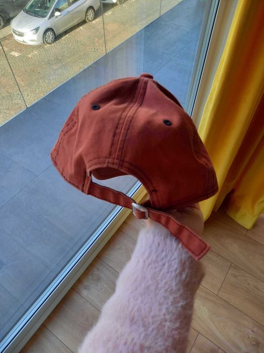Czapka z daszkiem Brązowa