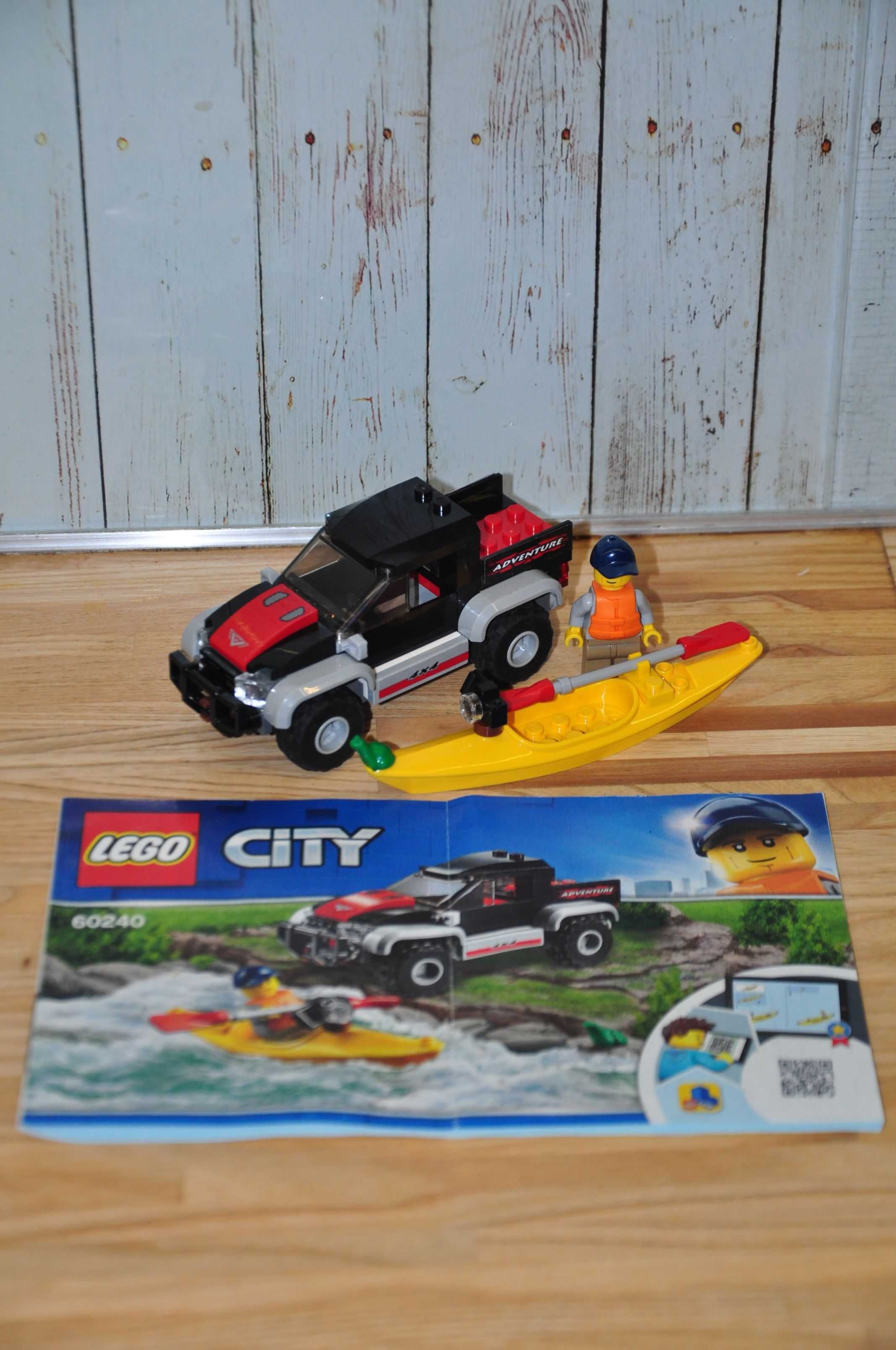Z0142. Zestaw LEGO City 60240-1 Przygoda w kajaku