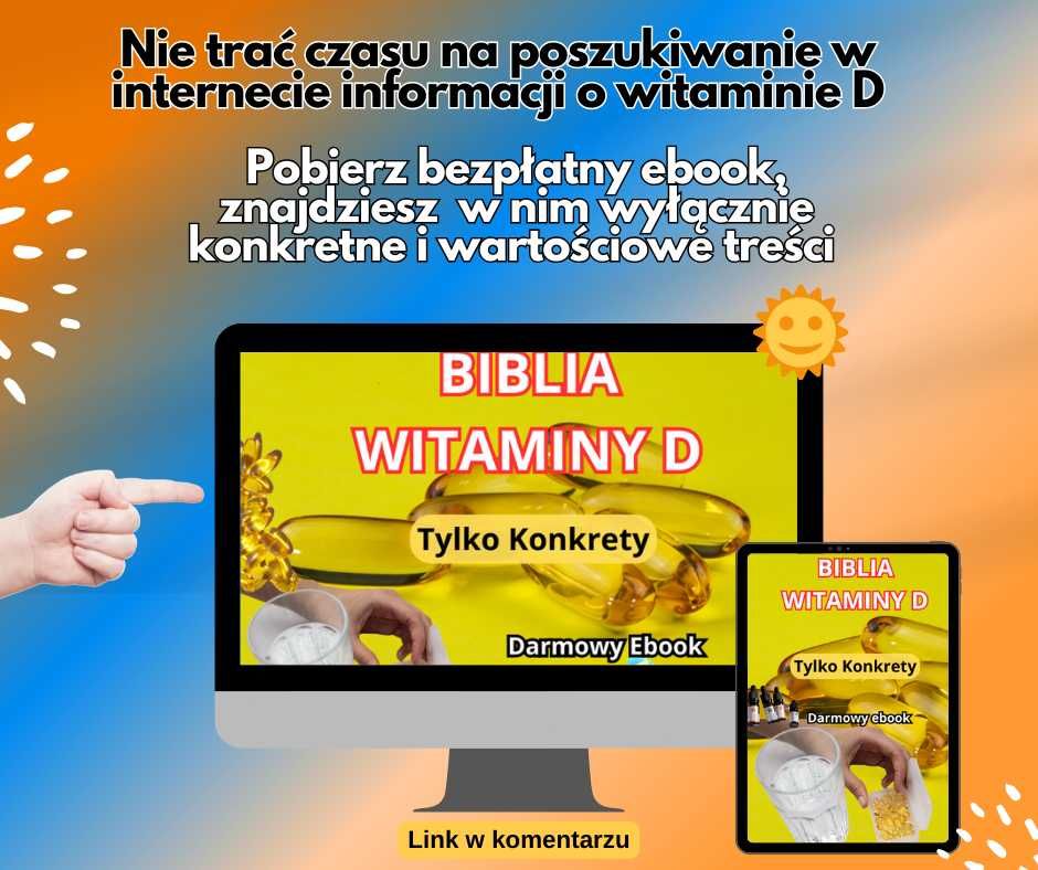 Biblia Witaminy D. Tylko Konkrety. Bezpłatny ebook.