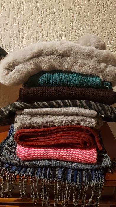 Cachecois e gola de marca 9 unidades Novos