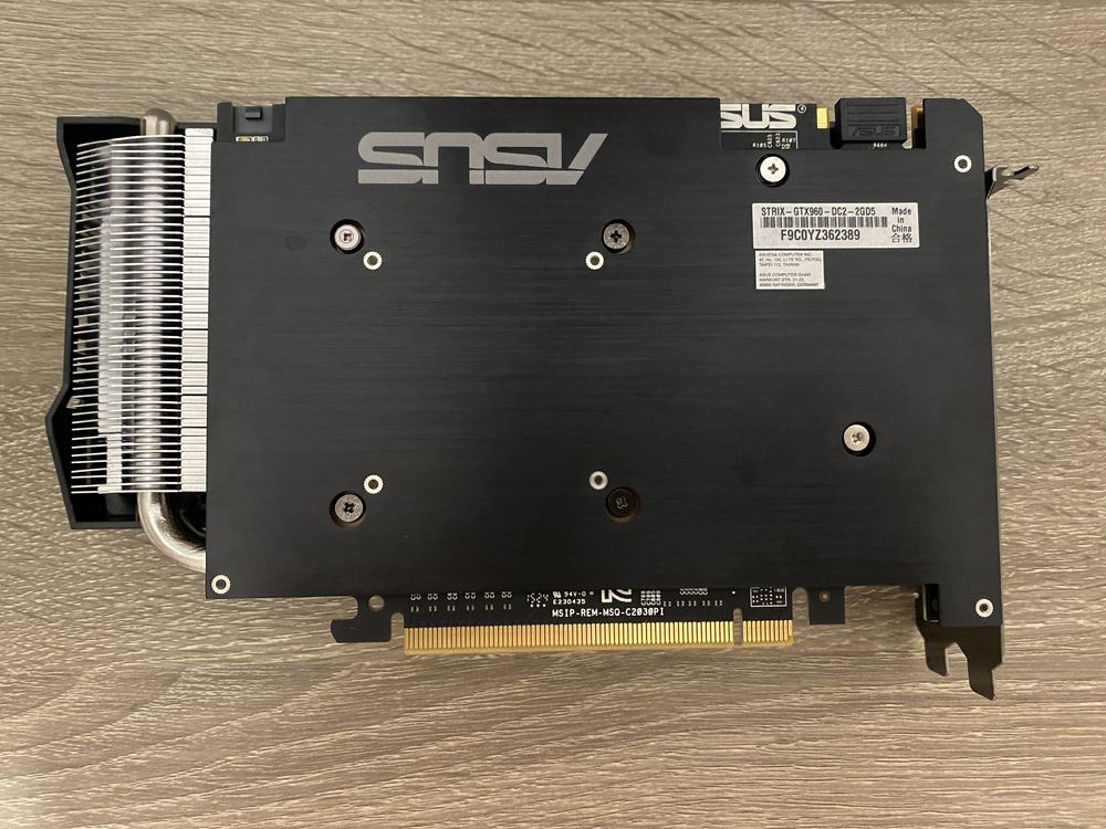 GTX 960 Asus STRIX видеокарта nvidia для ПК компьютера
