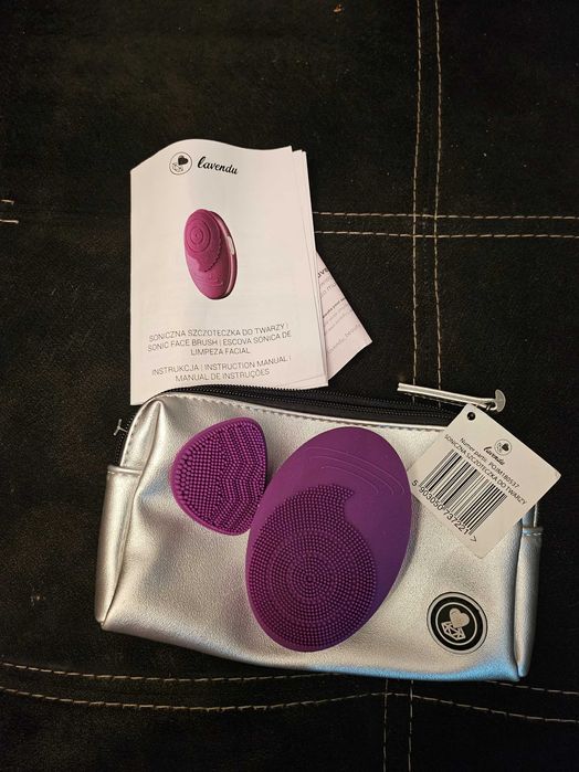 soniczna szczoteczka do twarzy lavenda nowa