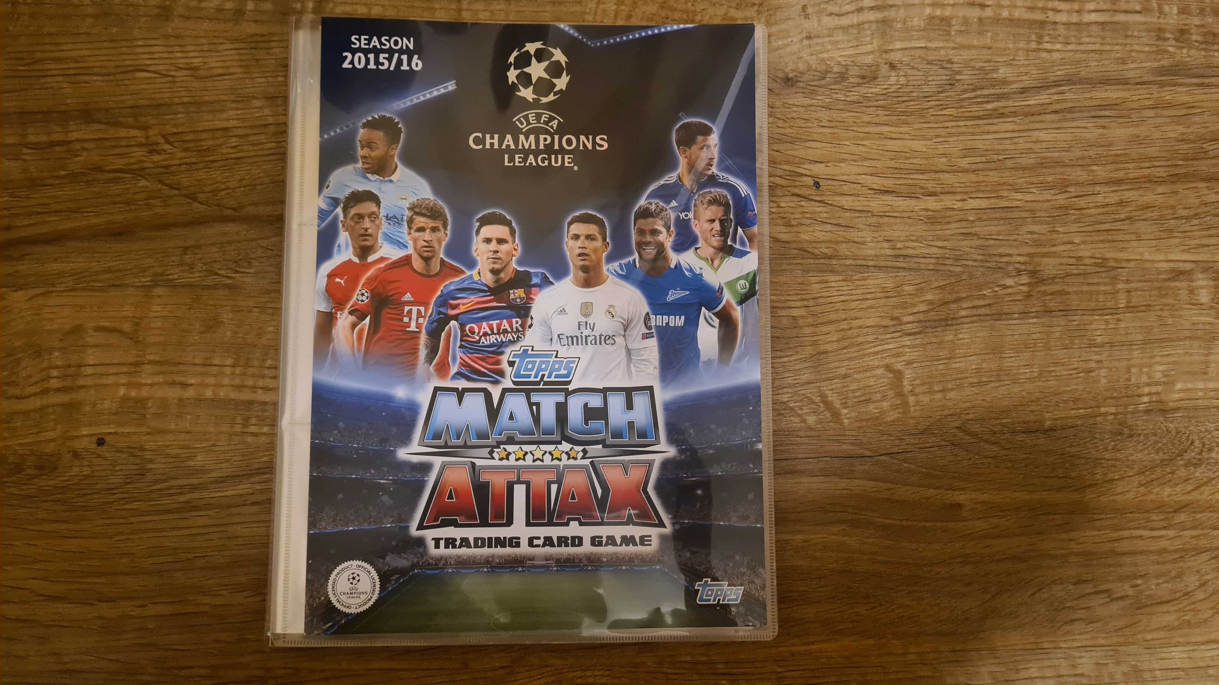 Karty UEFA Champions League 2015:2016. Match Attax (Topps)