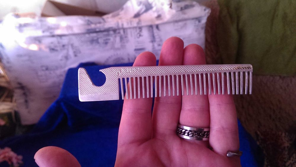 Старинная Винтажная Расческа - Гребень- Открывать  2в1 СССР