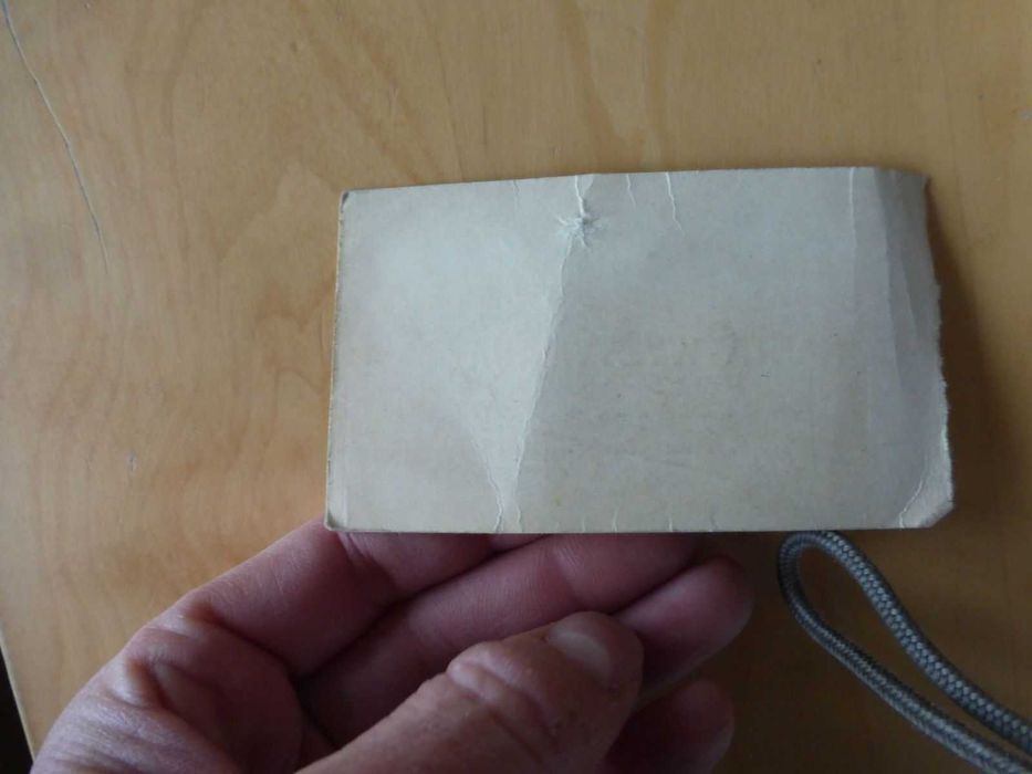 Karta wyżywienia KW PZPR Katowice XIII Wojewódzka Konferencja PRL