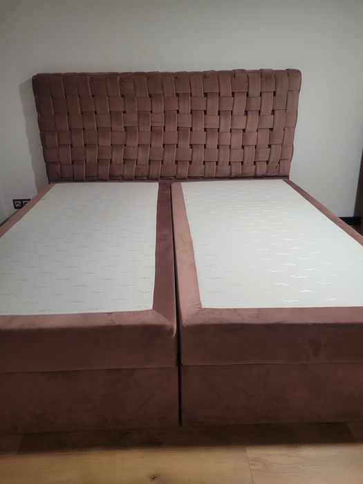 Łóżko kontynentalne 220cm