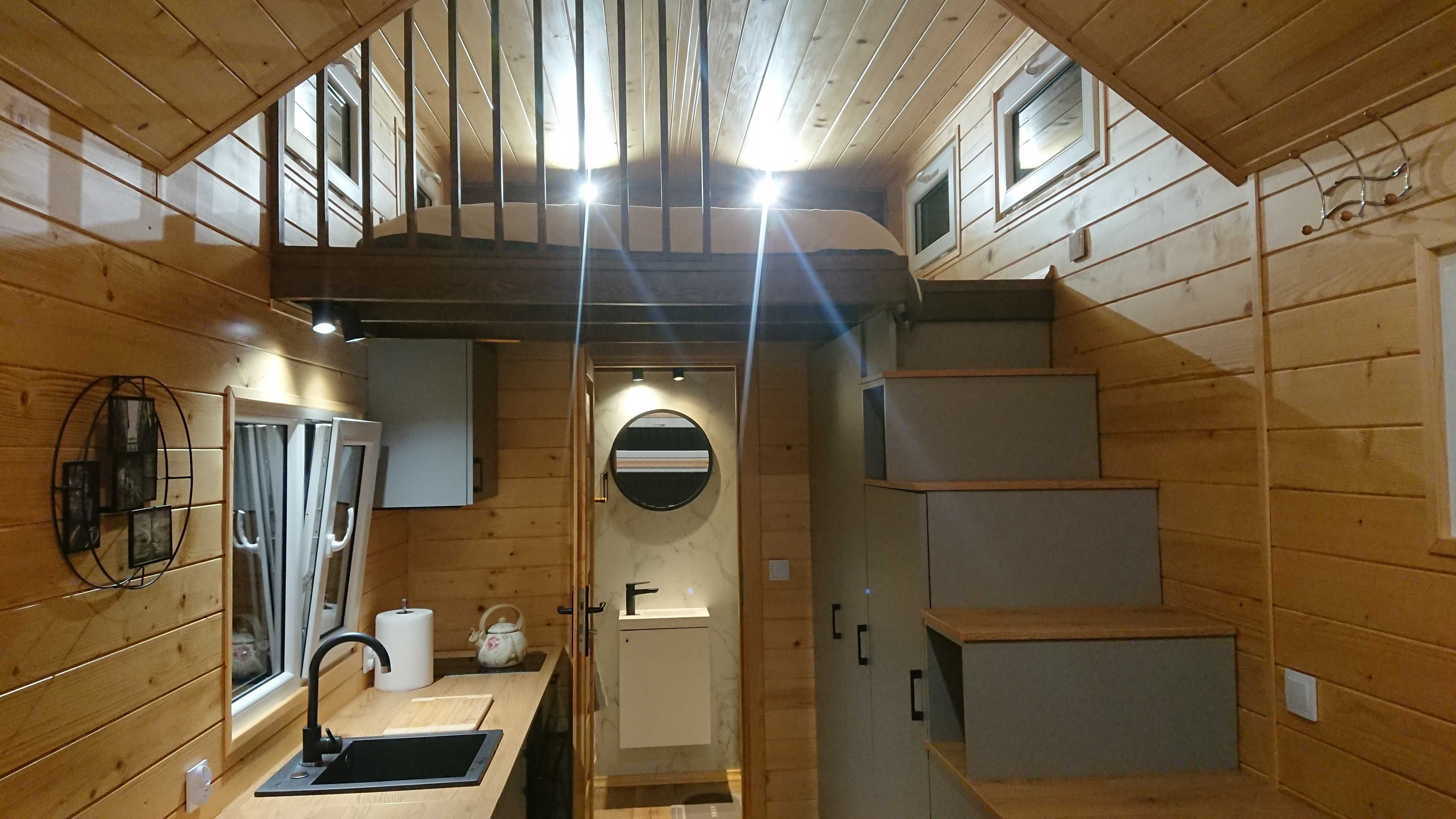 Tiny House TH600 18m2 – 2 osoby – gotowy do zamieszkania