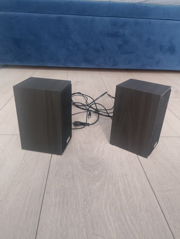 Czarne głośniki 2.0 I-Box SP1 10 W
