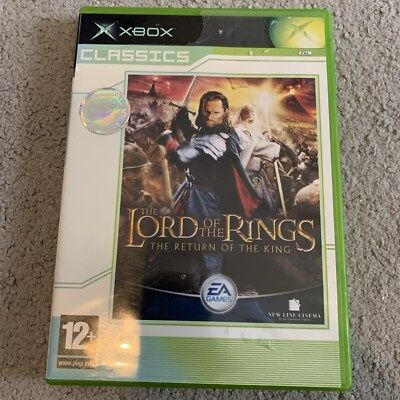 Lord of the rings Xbox classic edição lusa completa