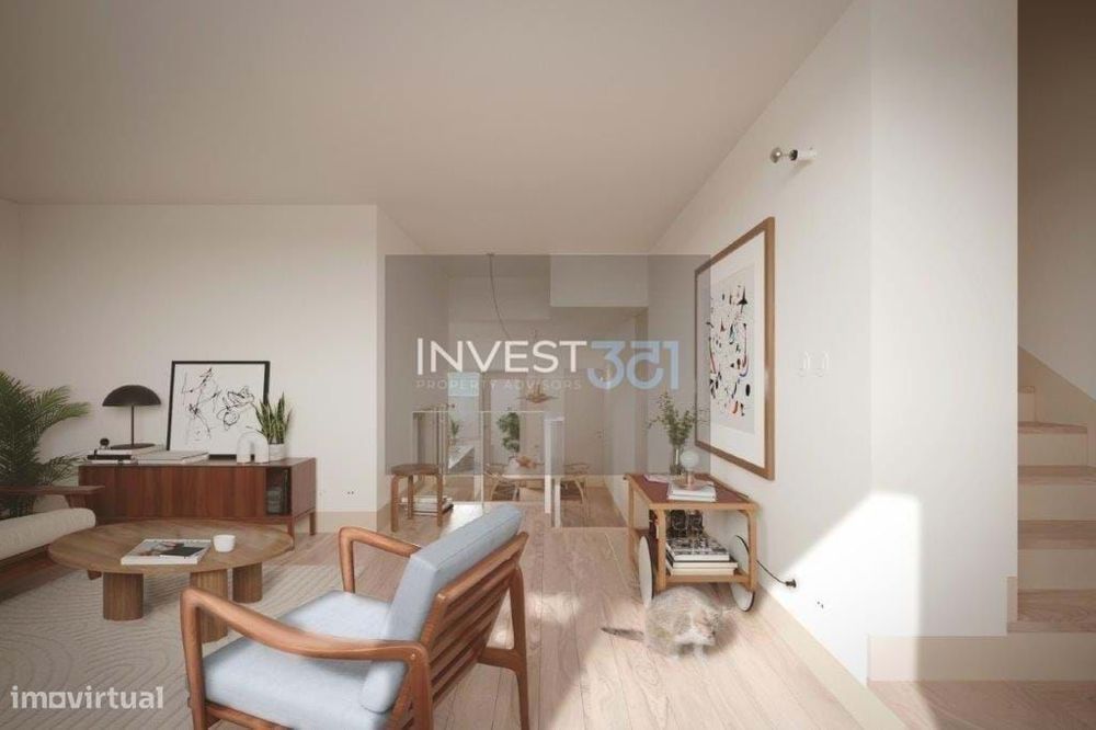 T2 duplex, com magnífico terraço, novo, na Constituição, Porto.