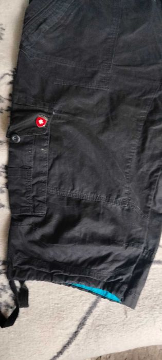 Czarne szorty Bermudy  męskie G Start 75