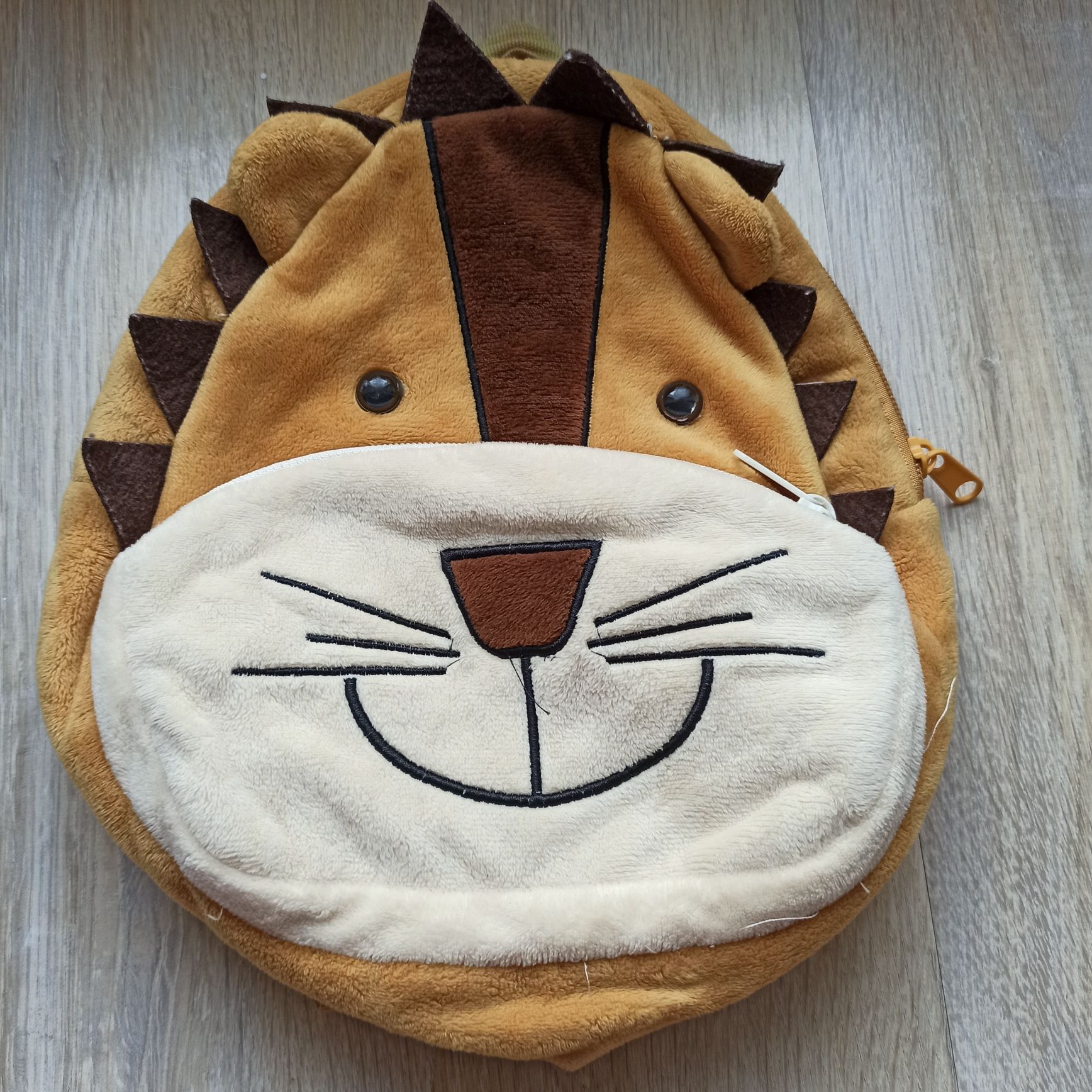 Plecak pluszowy lew dla przedszkolaka dla dziecka