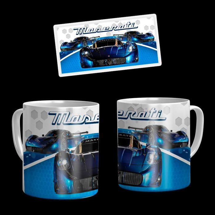 Kubek ceramiczny z nadrukiem Maserati