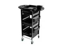 Barbeiro Trolley e plástico beleza e de metal