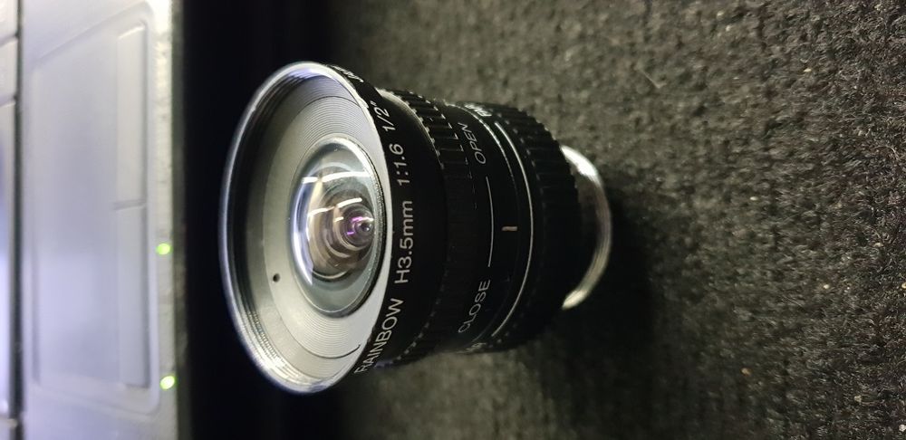 Rainbow H 3.5mm 1:1.6 C-Mount Lens