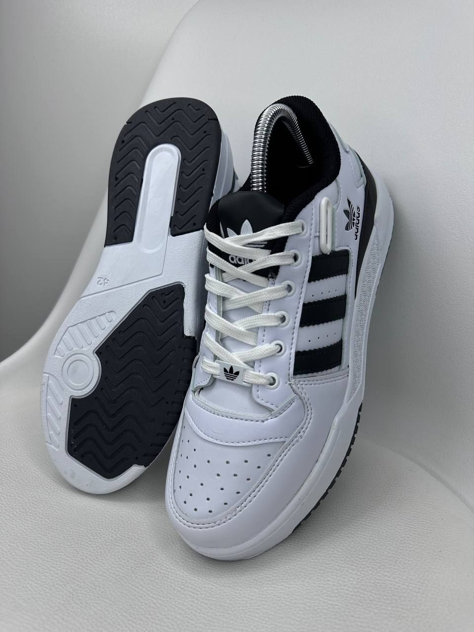 Кросівки Adidas Forum Low Black (2 кольори ) Хит продаж.