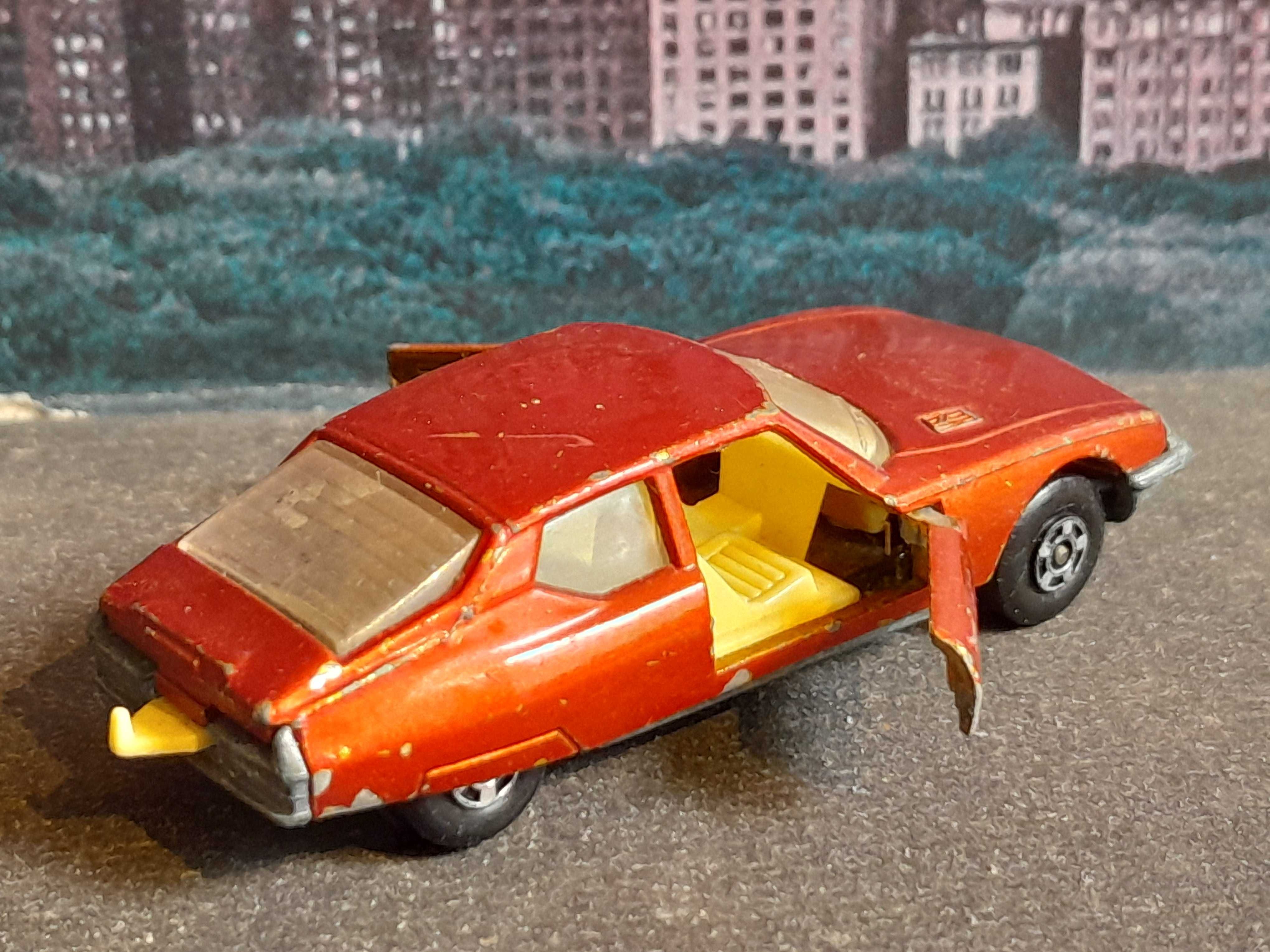 Stary Matchbox resorak 1971 Citroen S.M. autko retro vintage