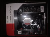 Новый карман второго HDD 2.5 SATA в отсек mSATA DVD-RW 12.7/9.5 mm