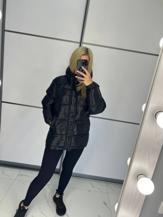 Пуховик Celine чорний люкс