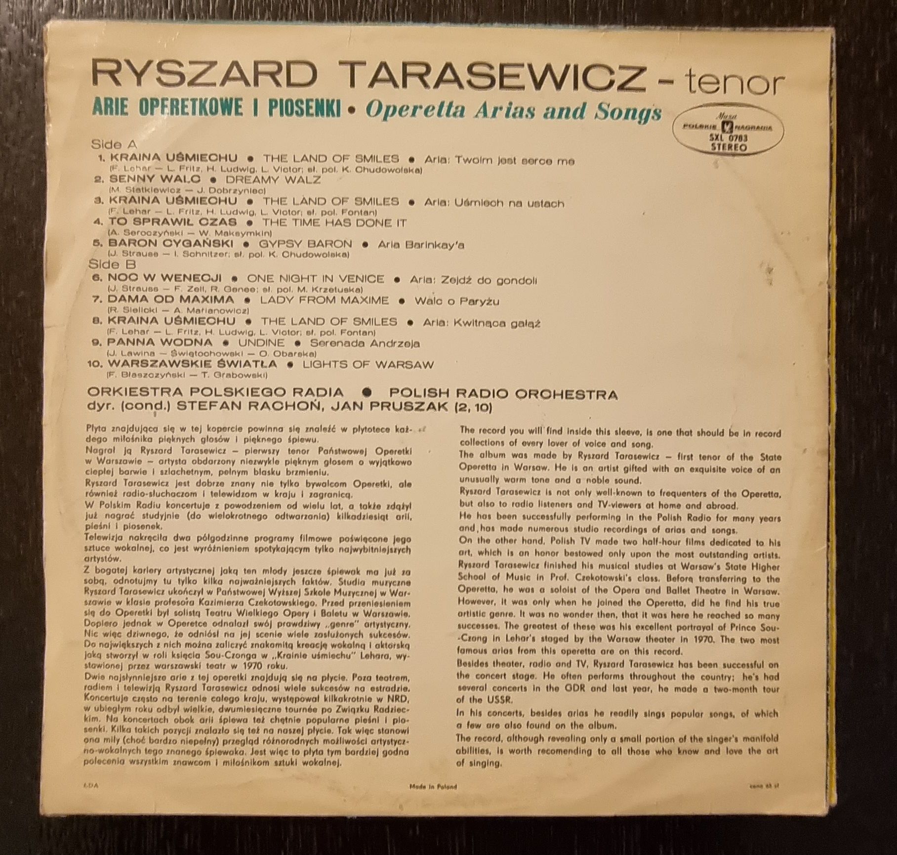 Ryszard Tarasewicz - Twoim jest serce me