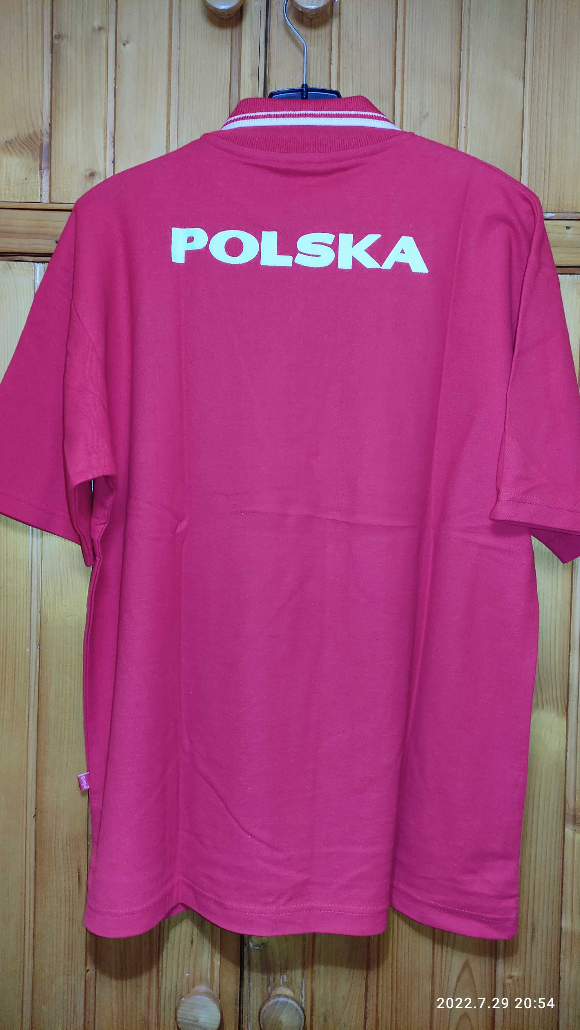 Koszulka z kołnierzykiem Guapo Polska rozmiar XL stan bdb